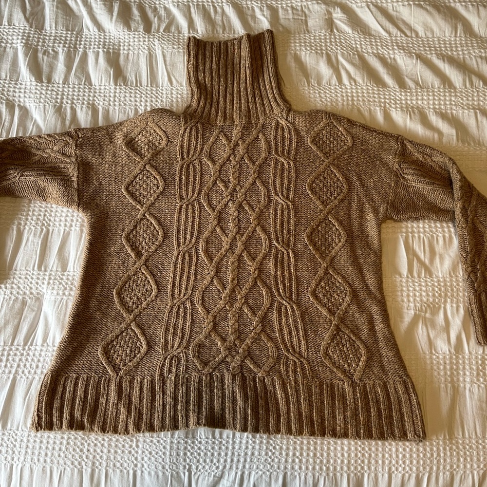Beige Cozy Sweater